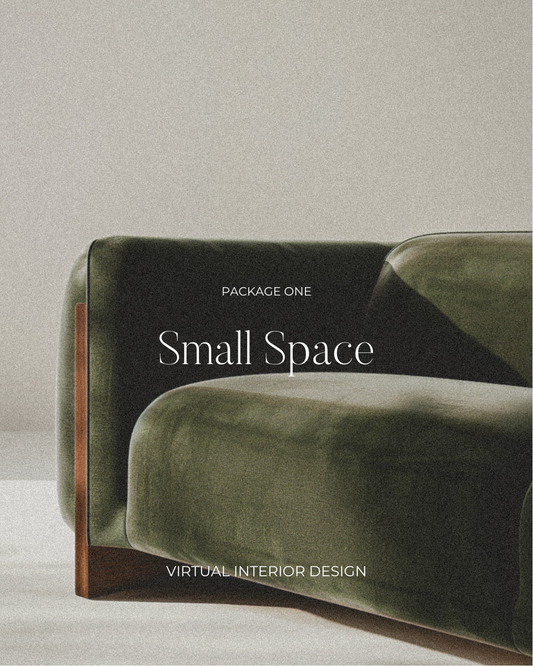 Virtual Interior Design Package 1: Small Space