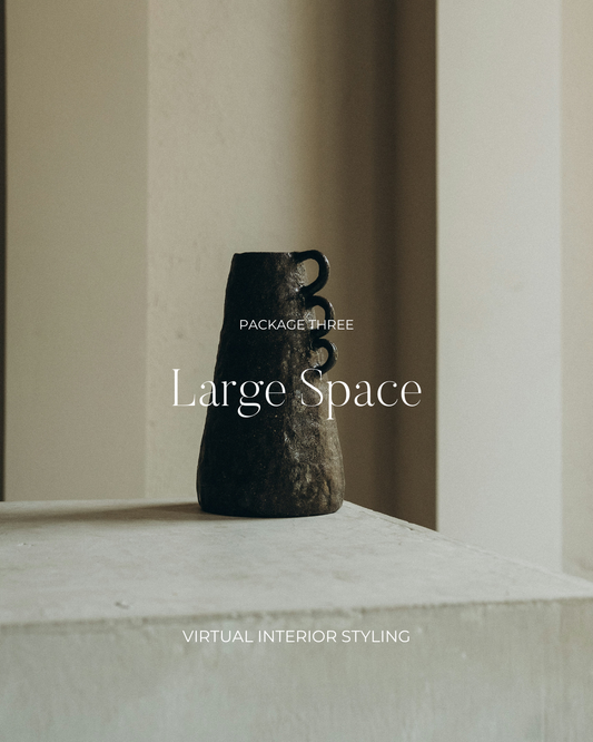 Virtual Interior Styling Package 3: Large Space